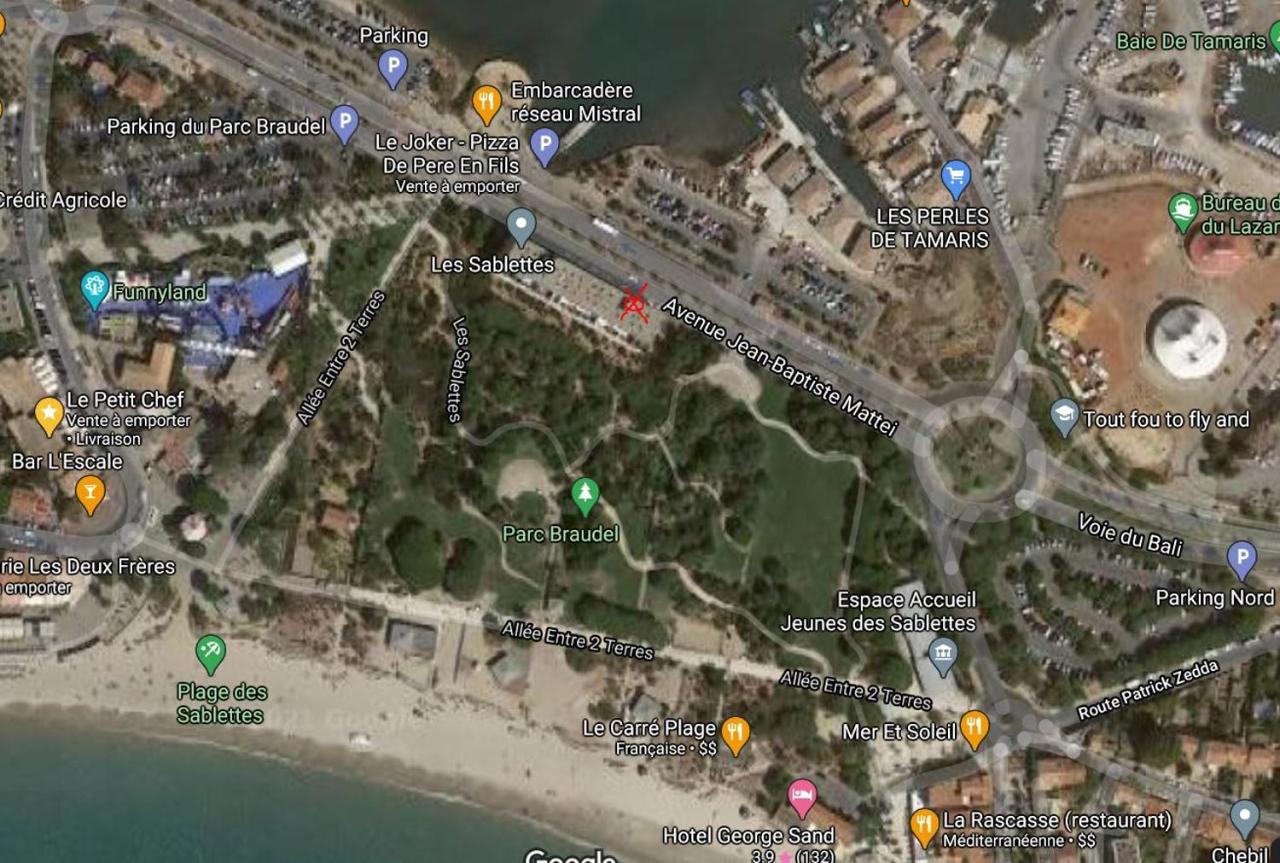 Studio Le Bali Avec Wifi A 100M De La Plage Lägenhet La Seyne-sur-Mer Exteriör bild