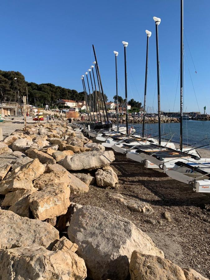 Studio Le Bali Avec Wifi A 100M De La Plage Lägenhet La Seyne-sur-Mer Exteriör bild